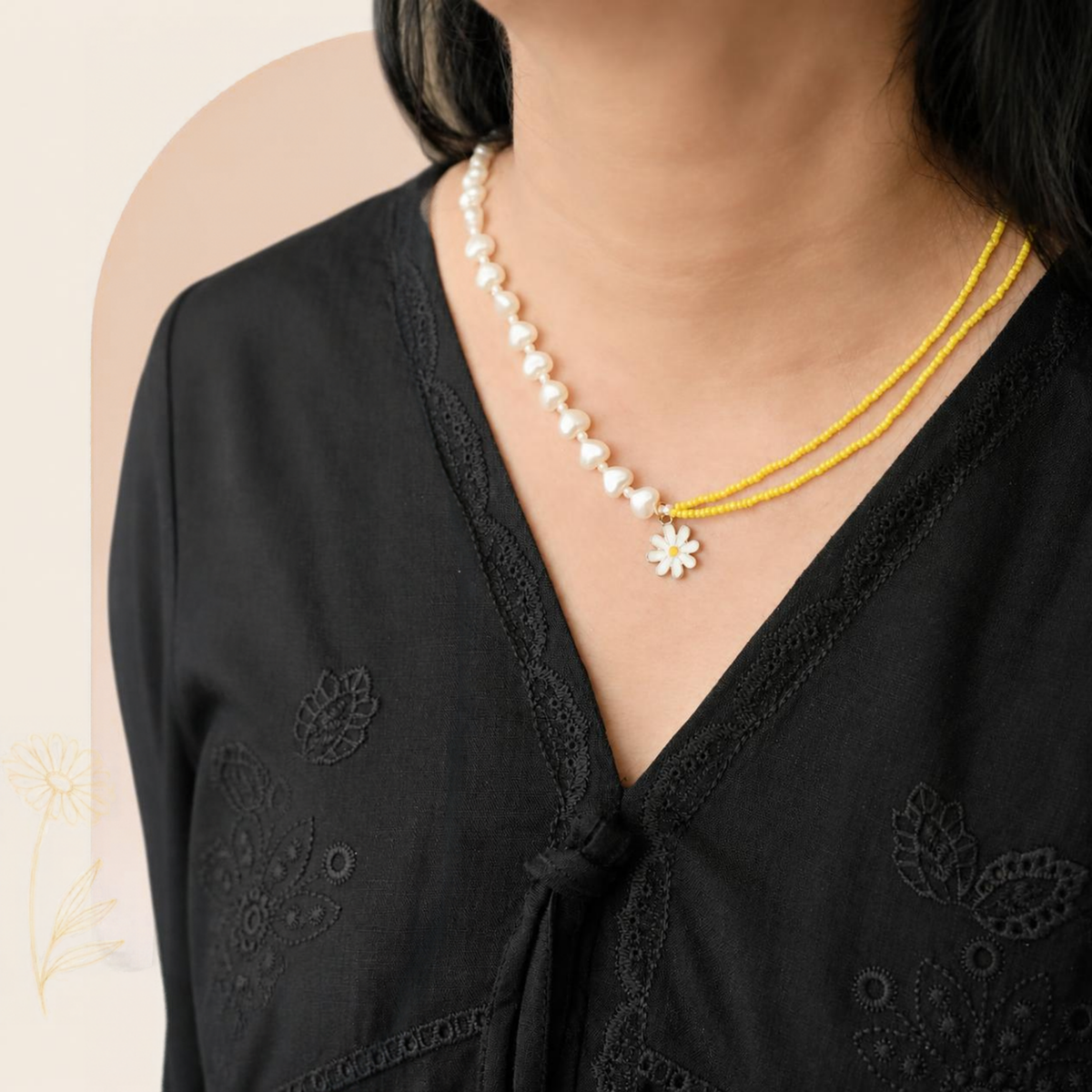 Chameli Pearl Necklace